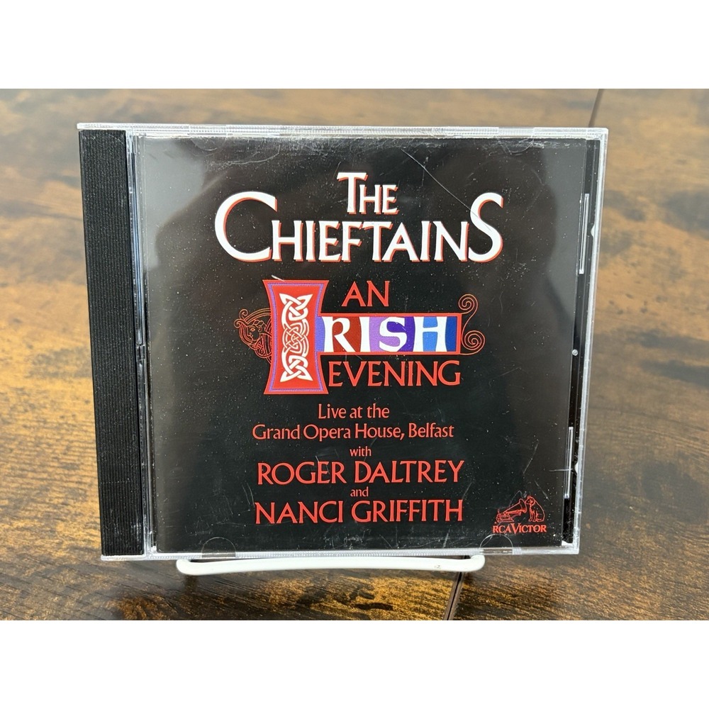 Chieftains Live With Daltrey Music CD Album Grand Opera House Belfast GE BMG